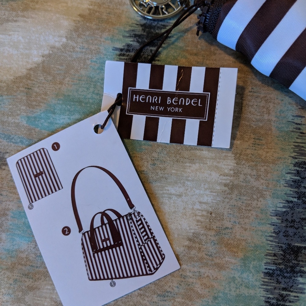 Henri Bendel packable duffel